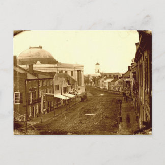 Portland, Maine Middle Street 1846 Postkarte
