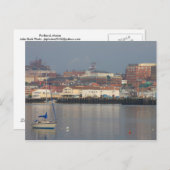 Portland Maine Postkarte (Vorne/Hinten)