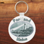 Portland, Maine Schlüsselanhänger (Vorderseite)