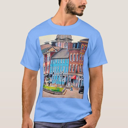 Portland Maine T-Shirt (Vorderseite)