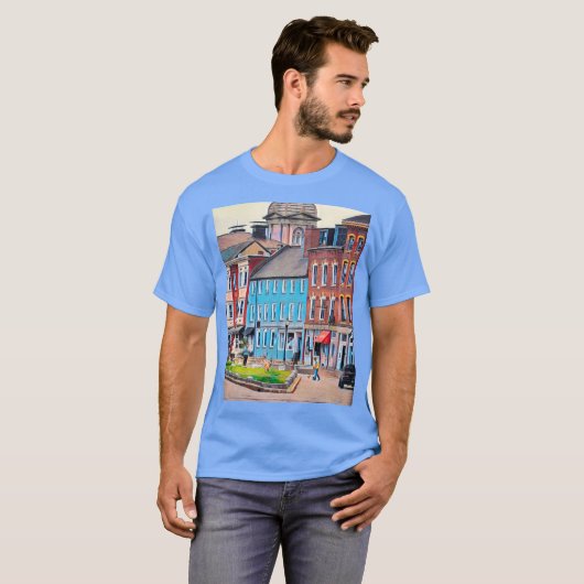Portland Maine T-Shirt (Vorne ganz)