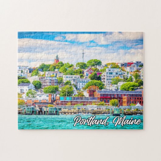 Portland, Maine, Vereinigte Staaten Puzzle (Horizontal)