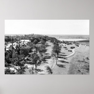 Portland, Maine Western Promenade Poster