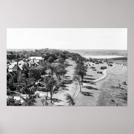 Portland, Maine Western Promenade Poster (Vorne)