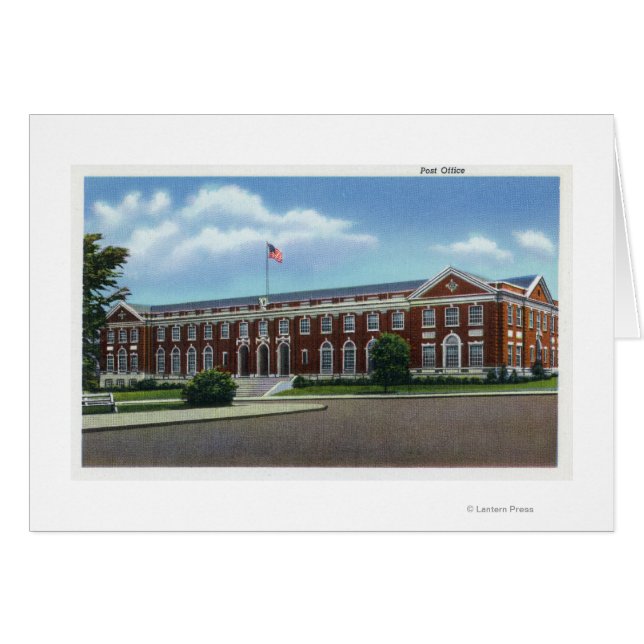 Portland, MaineAußenansicht der Post (Vorderseite (Horizontal))