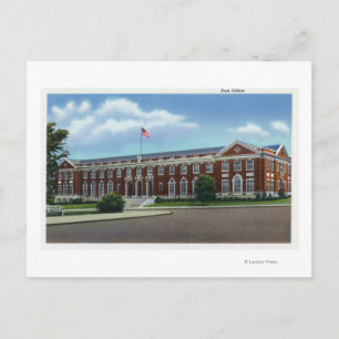 Portland, MaineAußenansicht der Post Postkarte