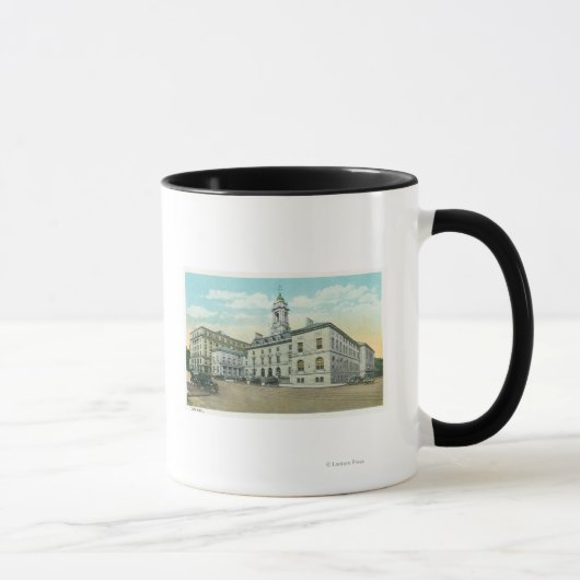Portland, MaineAußenansicht Rathaus Tasse (Rechts)