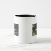 Portland, MaineDeering Oaks Arch Bridge View Tasse (Zentrum)