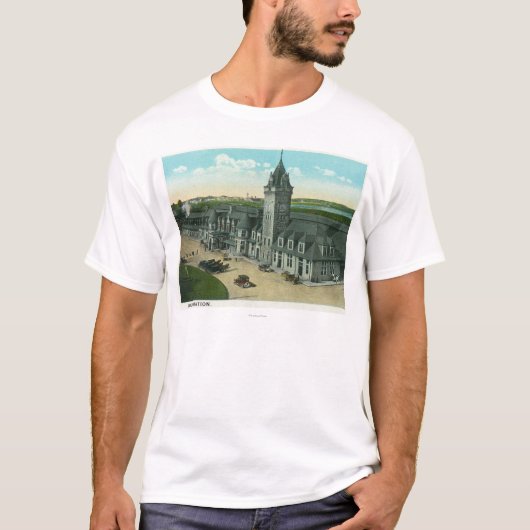 Portland, MaineExterior Ansicht der T-Shirt (Vorderseite)
