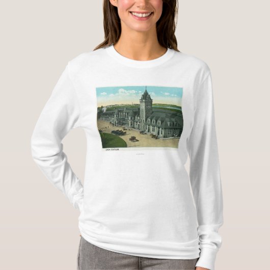 Portland, MaineExterior Ansicht der T-Shirt (Vorderseite)