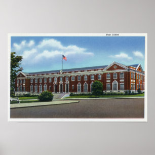 Portland, MaineExterior Ansicht des Postens Poster