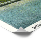 Portland, MaineView des Leuchtturms Bug Poster (Ecke)