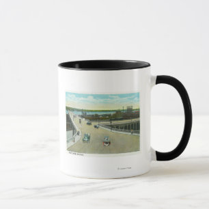 Portland, MaineView des Monuments Longfellow Tasse