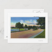 Portland, MaineView vom Baxter Boulevard Postkarte (Vorne/Hinten)