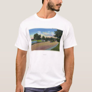 Portland, MaineView von Baxter-Boulevard T-Shirt