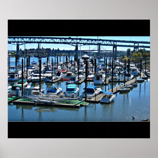 Portland Marina 2 Poster (Vorne)