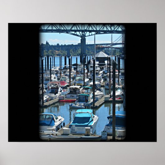 Portland Marina Poster (Vorne)