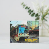 Portland (MAX) Postkarte (Stehend Vorderseite)
