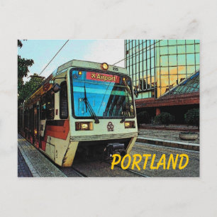 Portland (MAX) Postkarte