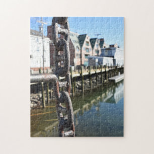 Portland ME Maine Pier Landschaftsfotografie Puzzle