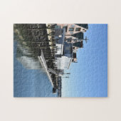 Portland ME Maine Pier Landschaftsfotografie Puzzle (Horizontal)