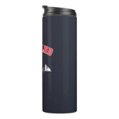 Portland Modern Skyline city Thermosbecher (Nach rechts gedreht)