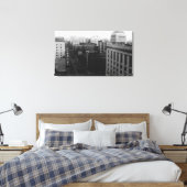 Portland, ODER Blick auf den Broadway von der Main Leinwanddruck (Insitu (Schlafzimmer))