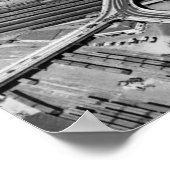 Portland, oder Broadway Bridge und Depot Poster (Ecke)