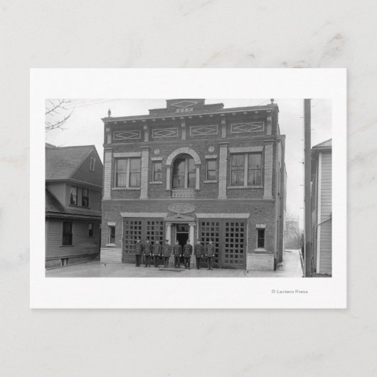 Portland, ODER Feuerstelle #17 View photo Postkarte (Vorderseite)