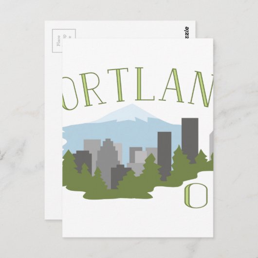Portland ODER Postkarte (Vorne/Hinten)