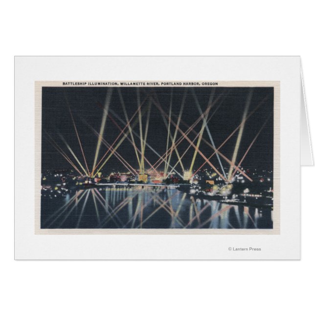 Portland, OR - Battleship Illumination (Vorderseite (Horizontal))