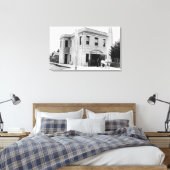 Portland, OR Fire Station #30 Pferdekart Leinwanddruck (Insitu (Schlafzimmer))