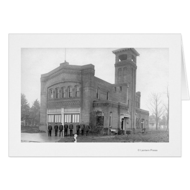 Portland, OR Fire Station View and Tower (Vorderseite (Horizontal))