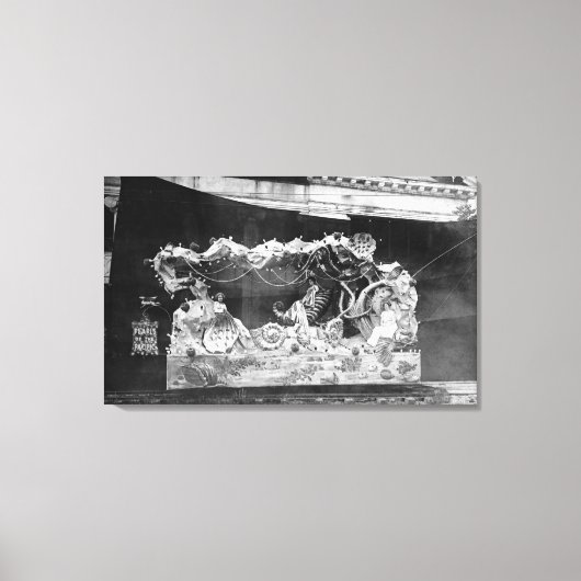 Portland, OR Parade Float Pearls of the Pacific Leinwanddruck (Vorderseite)