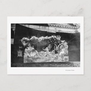 Portland, OR Parade Float Pearls of the Pacific Postkarte