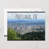 Portland, OR Postkarte (Vorne/Hinten)