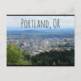 Portland, OR Postkarte