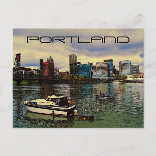 Portland (OR) Postkarte (Vorderseite)