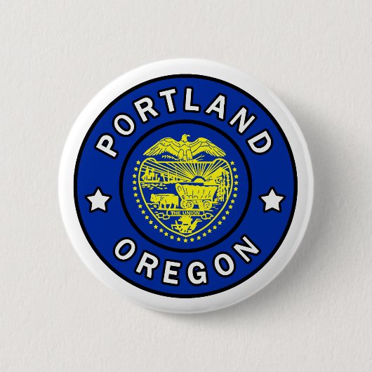Portland Oregon Button (Vorderseite)