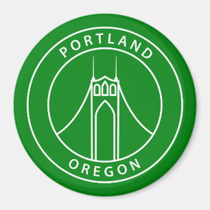 Portland Oregon Design Magnet