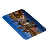 Portland Oregon Downtown Skyline bei Blue Hour Mag Magnet (Rechte Seite)