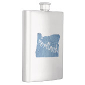 Portland, Oregon Flachmann (Rechts)