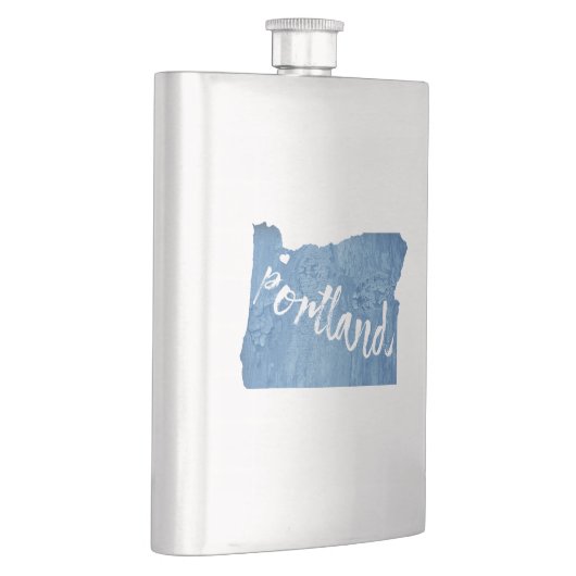 Portland, Oregon Flachmann (Rechts)