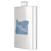 Portland, Oregon Flachmann (Links)