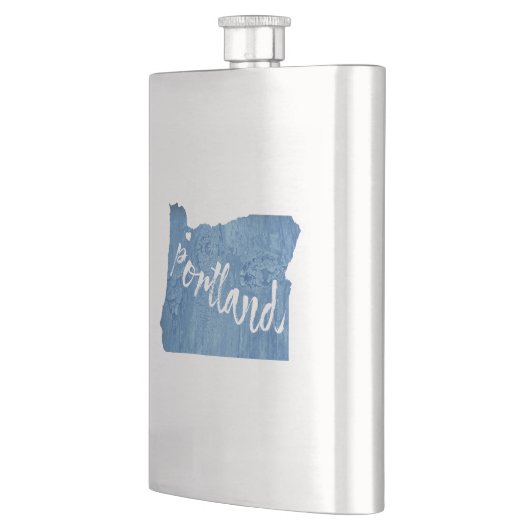 Portland, Oregon Flachmann (Links)