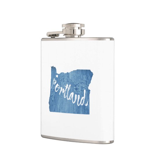 Portland, Oregon Flachmann (Links)