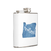 Portland, Oregon Flachmann (Rechts)