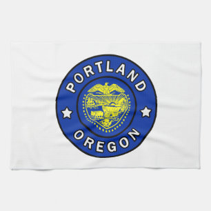 Portland Oregon Geschirrtuch