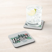 Portland Oregon Getränkeuntersetzer (Rechte Seite)