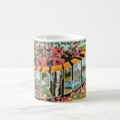 Portland Oregon Greetings Kaffeetasse (Mittel)
